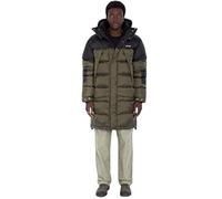 SCHOTT NYC Ontario Parka Doudoune A Capuche Schott, Black/Khaki, XL Adulte