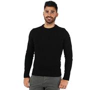 Schott NYC PLOUTRIDER1 Pull, Noir (Black Black), Taille Fabricant: L Homme