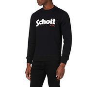 Schott NYC Swcrew Sweatshirt Homme, Noir, M