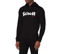 Schott Nyc Swhood Sweat-Shirt à Capuche, Noir (Black Black), XXX-Large (Taille Fabricant:XXXL) Homme