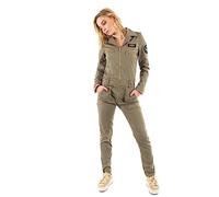 SCHOTT NYC TRJUMP21W Combinaison, Light Kaki, XL Femme