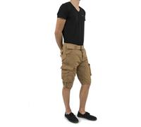 Schott NYC TRBATLE70PKR Short, Beige (Beige), 34W Homme