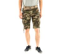 Schott NYC TRRANGER30 Short, Multicolore (Camo Kaki), 29W Homme