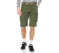 Schott NYC TRRANGER30 Short, Vert (Olive), 34W Homme