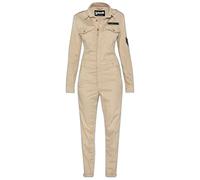 SCHOTT NYC TRSUITW Combinaison, LT.Beige, L Femme
