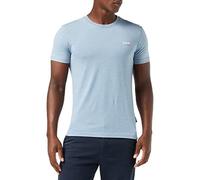Schott NYC TSSTRIKER1 T-Shirt, Azur, L Homme