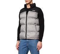 Schott NYC UTAHV Jacket Mixte, Silver, XXL