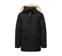 Schott Nyc Veste D'hiver 'nelson' Chamois / Noir