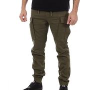 schott Pantalon Cargo Kaki Homme Relax Kaki 30US_40FR