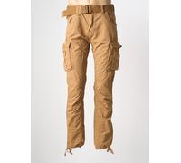 Schott NYC Homme Pantalon Army Pants, Beige, 30W EU