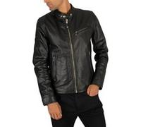 Schott NYC Lc949D Blouson, Noir (Black Black), Medium (Taille fabricant:M) Homme