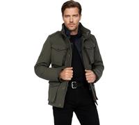 Schott NYC Field Blouson Homme, Vert (Kaki), FR (Taille Fabricant : XXXL)
