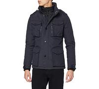 Schott NYC Homme Field Veste, Bleu (Marine), XXL EU