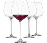 Schott Zwiesel Fortissimo Lot de 4 Verres à vin Rouge Bordeaux élégants pour vin Rouge, Verres en Cristal Tritan lavables au Lave-Vaisselle, fabriqués en Allemagne (n° d'article 123683)