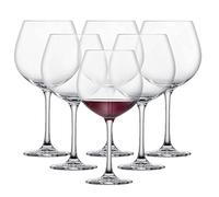 SCHOTT ZWIESEL Coupe de Bourgogne Classico (lot de 6), verres à bourgogne classiques pour le vin rouge, verres en cristal Tritan résistant au lave-vaisselle, fabriqué en Allemagne (art. n° 123655)
