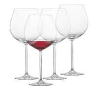 SCHOTT ZWIESEL Coupe de Bourgogne Muse (lot de 4), verres à bourgogne ventru pour le vin rouge, verres en cristal Tritan résistant au lave-vaisselle, fabriqué en Allemagne (art. n° 123670)