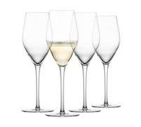 SCHOTT ZWIESEL Flûtes à champagne Bar Special (set de 4), flûtes à champagne avec point de mousse, verres en cristal Tritan résistant au lave-vaisselle, fabriqué en Allemagne (art. n° 123625)