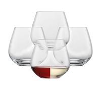 Schott-Zwiesel Verres à vin Forté sans pied – Cristal Tritan, lave-vaisselle, Lot de 4