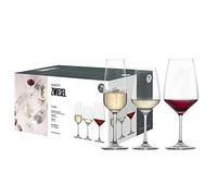 Schott Zwiesel Premium Box Tulip Lot de 18 Verres à vin et flûtes à Champagne intemporels, passent au Lave-Vaisselle, fabriqués en Allemagne (n° d'article 124136)