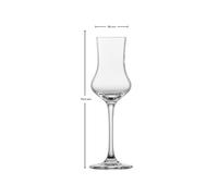 SCHOTT ZWIESEL Set à digestif « Classico », lot de 6 en cristal