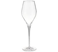Schott Zwiesel Tritan - Lot de 6 flûtes à champagne en cristal avec pointes d'effervescence, 300 ml, transparent
