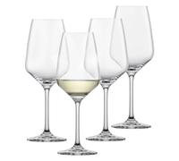 SCHOTT ZWIESEL Tulip Lot de 4 verres à vin blanc intemporels pour vin blanc, verres en cristal Tritan lavables au lave-vaisselle, fabriqués en Allemagne (n° d'article 123609), transparents, cristal