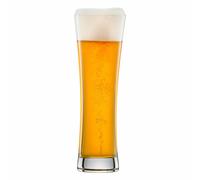 Schott Zwiesel Beer Basic Lot de 4 verres à bière linéaires pour bière de blé - Passe au lave-vaisselle - Fabriqué en Allemagne (réf. 130005)