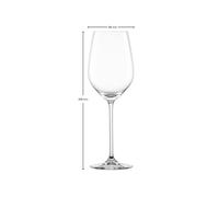 SCHOTT ZWIESEL Verre à eau/vin rouge Fortissimo lot de 4 en cristal