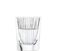 Schott Zwiesel Verres à schnaps Fave (set de 4), verres à shot modernes avec rainures en relief et cut outs, verres en cristal lavables au lave-vaisselle (art. n° 124302)