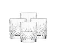 SCHOTT ZWIESEL Verre à liqueur Show (set de 4), gobelets à shot intemporels pour schnaps avec relief, verres en cristal Tritan résistant au lave-vaisselle (art. n° 123932)