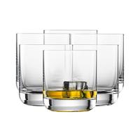 Schott Zwiesel Lot de 6 Verres à Whisky Simples - Verres Droits pour Whisky - Verres en Cristal Tritan lavables au Lave-Vaisselle - Fabriqués en Allemagne (n° d'article 123664)