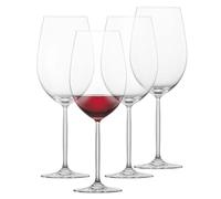 SCHOTT ZWIESEL Verres à bordeaux Muse (set de 4), verres à bordeaux raffinés pour le vin rouge, verres en cristal Tritan résistant au lave-vaisselle, fabriqué en Allemagne (art. n° 123669)