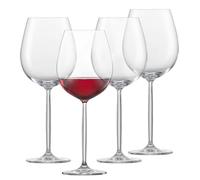 SCHOTT ZWIESEL Verres à bourgogne Muse (set de 4), verres à bourgogne ventru pour le vin rouge, verres en cristal Tritan résistant au lave-vaisselle, fabriqués en Allemagne (art. n° 123666)