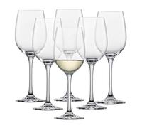 Schott Zwiesel Lot de 6 Verres à vin Blanc Classico Classiques pour vin Blanc, Verres en Cristal Tritan lavables au Lave-Vaisselle, fabriqués en Allemagne (n° d'article 123656)
