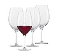 SCHOTT ZWIESEL Lot de 4 verres à vin rouge bordeaux pour vous - Verres à vin rouge intemporels - Verres en cristal Tritan - Passe au lave-vaisselle - Fabriqué en Allemagne (réf. 121869)