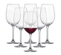 SCHOTT ZWIESEL Verres à vin rouge Classico (lot de 6), verres à bourgogne classiques pour le vin rouge, verres en cristal Tritan résistant au lave-vaisselle, fabriqué en Allemagne (art. n° 123651)