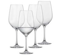 SCHOTT ZWIESEL Verres à vin rouge Forté (set de 4), verres classiques en cristal pour le vin rouge ou l'eau, verres à vin en Tritan résistant au lave-vaisselle, fabriqués en Allemagne (art. n° 123612)