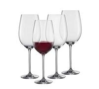 SCHOTT ZWIESEL Verres à vin rouge Vinos (lot de 4), gracieux verres à vin rouge, verres en cristal Tritan résistant au lave-vaisselle, fabriqué en Allemagne (art. n° 130009)