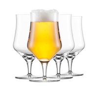 SCHOTT ZWIESEL Verres universel Beer Basic 0,3l (set de 4), verre à bière classique pour Craft Beer, verres en cristal Tritan résistant au lave-vaisselle, fabriqué en Allemagne (art. n° 130013)