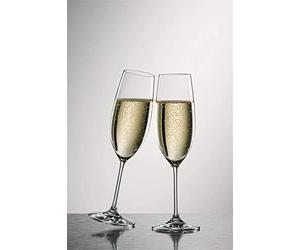 Schott Zwiesel ZWCO121051E Verres à Champagne Tritan Glass Crystal, 23 cl Capacité, Lot de 2