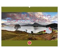 Schottische Panoramas (Wandkalender 2026 DIN A2 quer), CALVENDO Monatskalender: Schottland, eingefangen in 12 wunderbaren Panorama Ansichten.