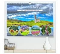 Schottland - Magische Landschaften der Highlands (hochwertiger Premium Wandkalender 2026 DIN A2 quer), Kunstdruck in Hochglanz: Verzauberte schottische Highlands - Ein Kalender für Naturliebhaber