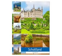Schottland - Reiseplaner (Wandkalender 2026 DIN A3 hoch), CALVENDO Monatskalender: Wunderschöne Landschaften, Eindrucksvolle Burgen und Schlösser.