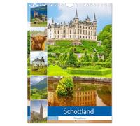 Schottland - Reiseplaner (Wandkalender 2026 DIN A4 hoch), CALVENDO Monatskalender: Wunderschöne Landschaften, Eindrucksvolle Burgen und Schlösser.