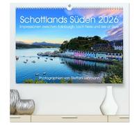 Schottlands Süden 2026. Impressionen zwischen Edinburgh, Loch Ness und Isle of Skye (hochwertiger Premium Wandkalender 2026 DIN A2 quer), Kunstdruck ... von Schottlands abwechslungsreichem Süden