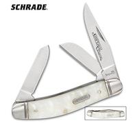 Schrade Imperial Sowbelly Cracked Ice Couteau de Poche fermé 9,52 cm