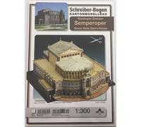 Schreiber-Bogen Kartonmodellbau Opéra d'État de Dresde Semperoper