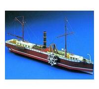 Schreiber-Bogen - Maquette en carton : Bateau à aubes : Steamboat G