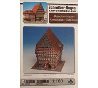 Schreiber-Bogen Modèle réduit en carton Knochenhauer-Amtshaus Hildesheim N