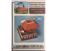 Schreiber-Bogen Modélisme carton Maison de campagne romaine HO